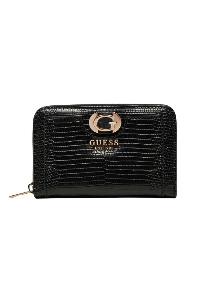 GUESS ORLINA SLG MEDIUM ZIP AROUND ΠΟΡΤΟΦΟΛΙ ΓΥΝΑΙΚΕΙΟ BLACK