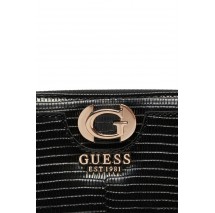 GUESS ORLINA SLG MEDIUM ZIP AROUND ΠΟΡΤΟΦΟΛΙ ΓΥΝΑΙΚΕΙΟ BLACK