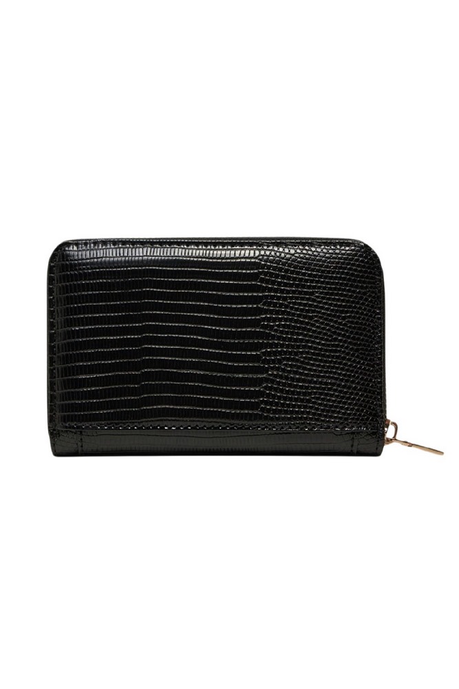 GUESS ORLINA SLG MEDIUM ZIP AROUND ΠΟΡΤΟΦΟΛΙ ΓΥΝΑΙΚΕΙΟ BLACK
