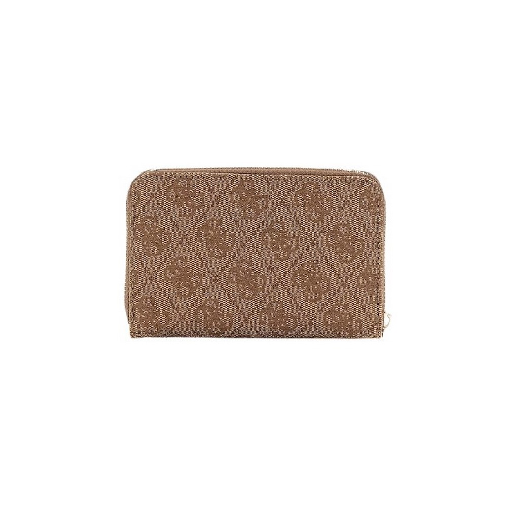 GUESS LAUREL SLG MEDIUM ZIP AROUND ΠΟΡΤΟΦΟΛΙ ΓΥΝΑΙΚΕΙΟ LATTE