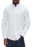 TOMMY JEANS REG LINEN BLEND LS SHIRT EXT ΠΟΥΚΑΜΙΣΟ ΑΝΔΡΙΚΟ CIEL