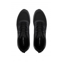 CALVIN KLEIN EVA RUNNER LACE UP MAT MIX ΠΑΠΟΥΤΣΙ ΑΝΔΡΙΚΟ BLACK