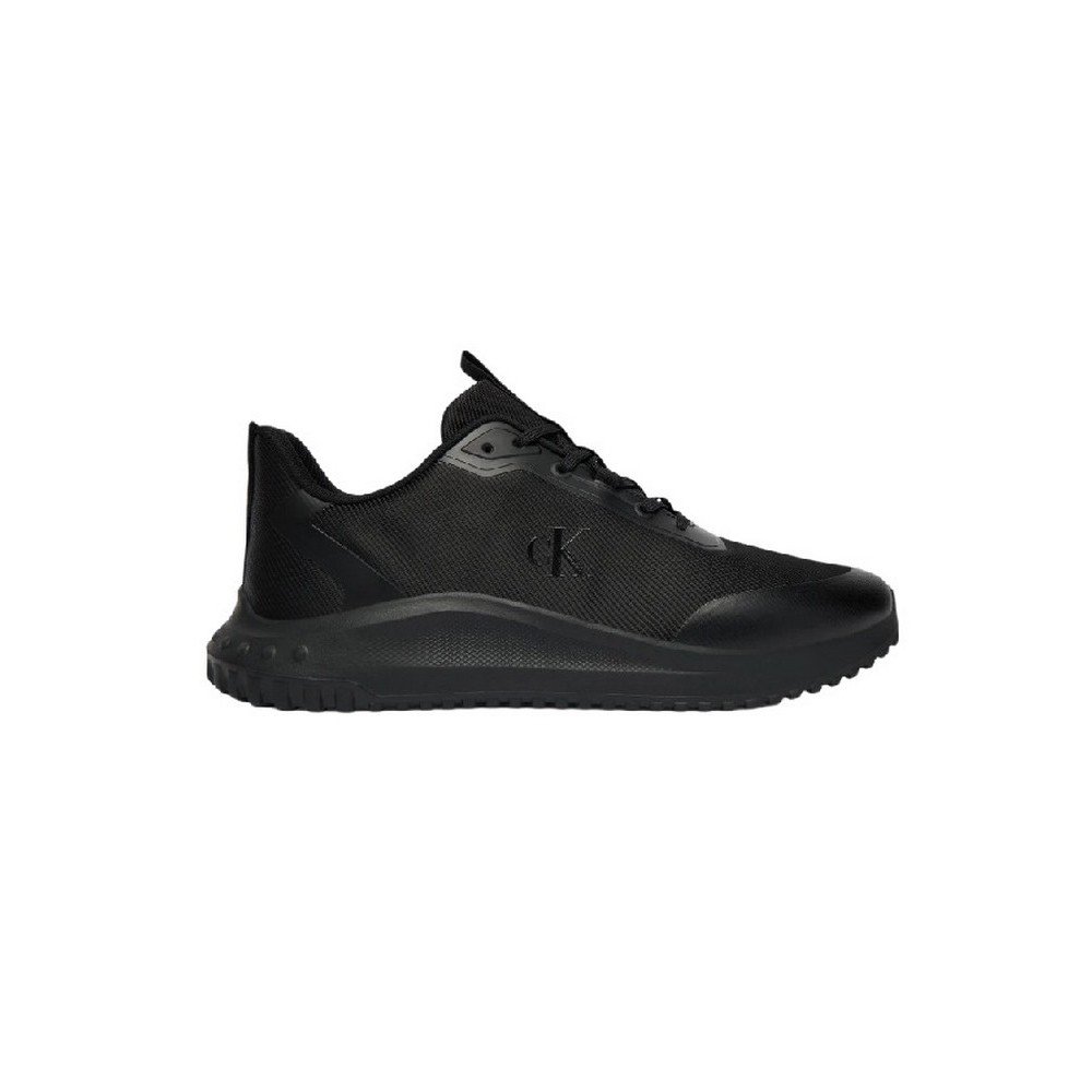 CALVIN KLEIN EVA RUNNER LACE UP MAT MIX ΠΑΠΟΥΤΣΙ ΑΝΔΡΙΚΟ BLACK