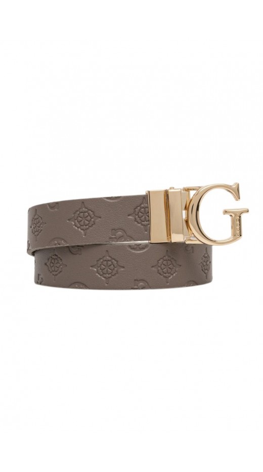 GUESS GERTY ADJ&REV PANT BELT ΖΩΝΗ ΓΥΝΑΙΚΕΙΑ STONE