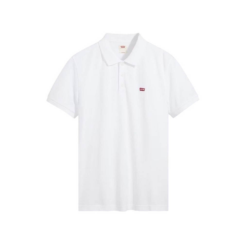 LEVI'S HM POLO T-SHIRT ΜΠΛΟΥΖΑ ΑΝΔΡΙΚΗ WHITE