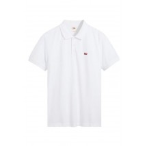 LEVI'S HM POLO T-SHIRT ΜΠΛΟΥΖΑ ΑΝΔΡΙΚΗ WHITE