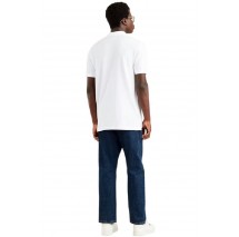 LEVI'S HM POLO T-SHIRT ΜΠΛΟΥΖΑ ΑΝΔΡΙΚΗ WHITE