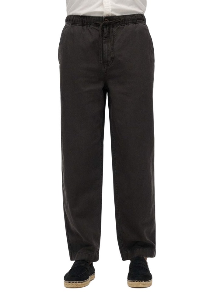 SUPERDRY D2 STUD MERCHANT DRAWSTRING PANT ΠΑΝΤΕΛΟΝΙ ΑΝΔΡΙΚΟ WASHED BLACK