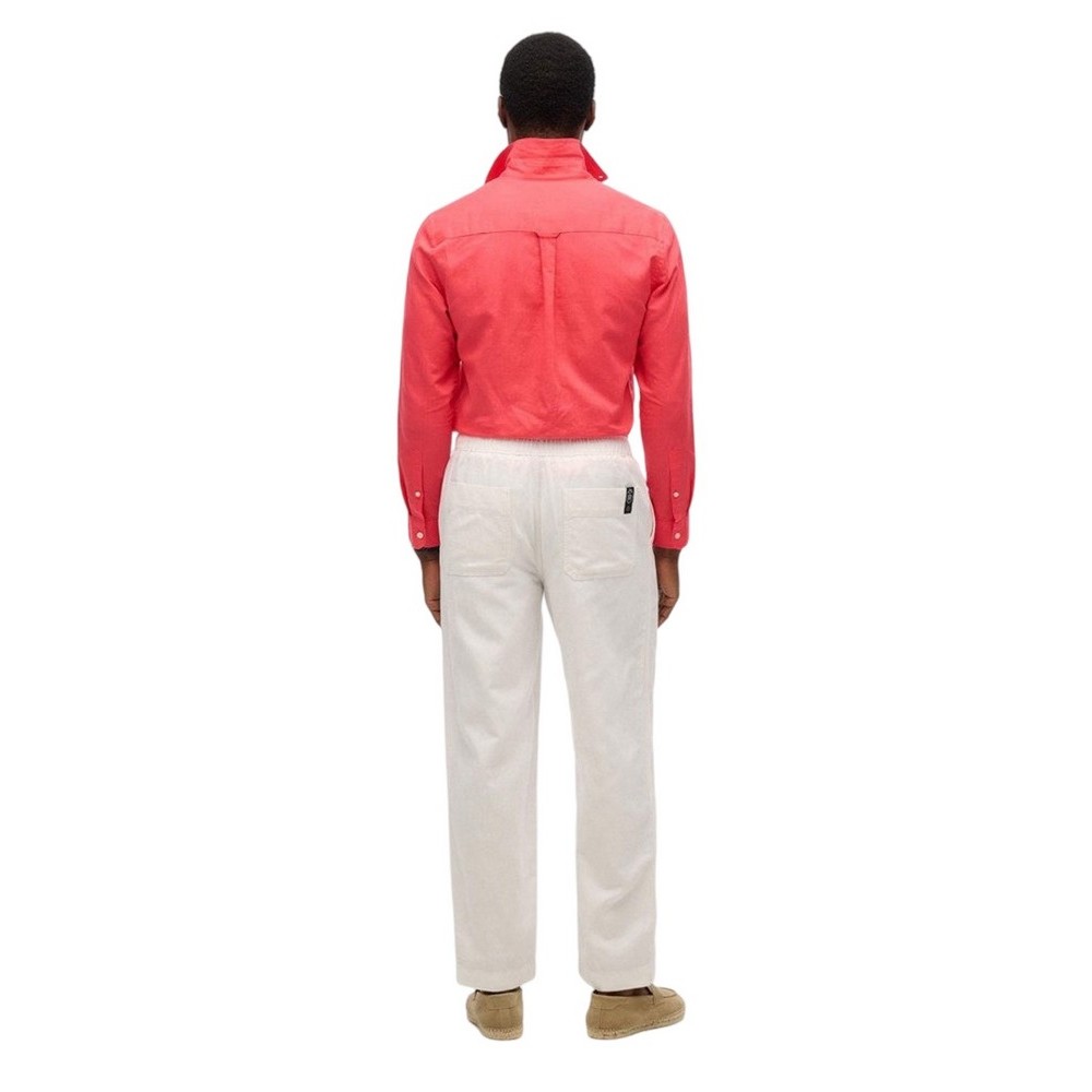 SUPERDRY D2 STUD MERCHANT DRAWSTRING PANT ΠΑΝΤΕΛΟΝΙ ΑΝΔΡΙΚΟ WHITE