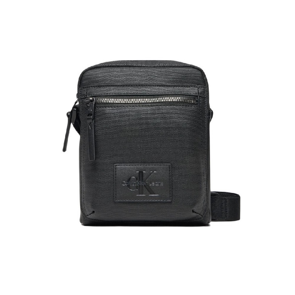 CALVIN KLEIN JEANS COATED REPORTER18 ΤΣΑΝΤΑ ΑΝΔΡΙΚΗ BLACK