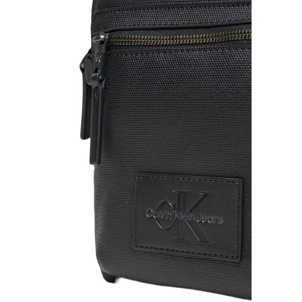 CALVIN KLEIN JEANS COATED REPORTER18 ΤΣΑΝΤΑ ΑΝΔΡΙΚΗ BLACK
