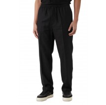 CALVIN KLEIN STRAIGHT LINEN PULL ON PANT ΠΑΝΤΕΛΟΝΙ ΑΝΔΡΙΚΟ BLACK