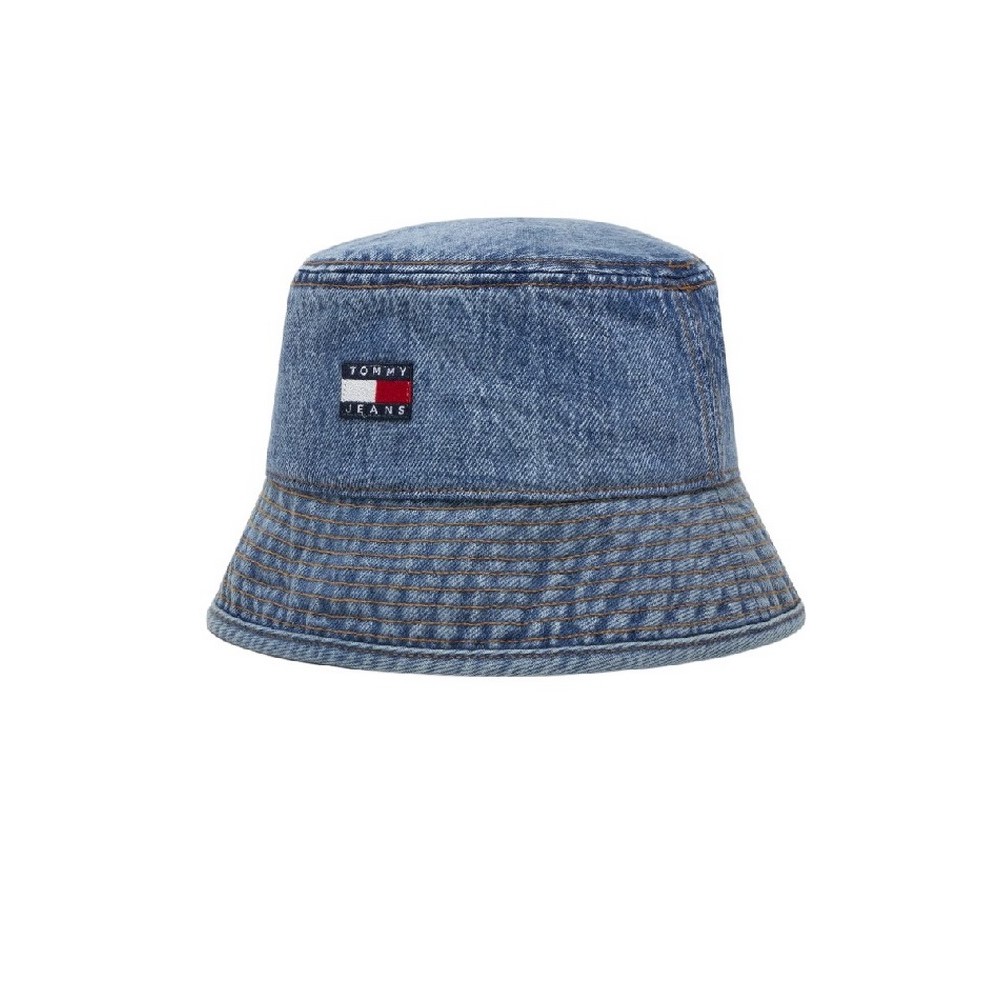 TOMMY JEANS HERITAGE DENIM BUCKET ΚΑΠΕΛΟ ΑΝΔΡΙΚΟ BLUΕ DENIM