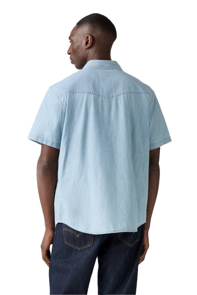 LEVIS SS RELAXED FIT WESTERN A57220008 ΠΟΥΚΑΜΙΣΟ ΑΝΔΡΙΚΟ BLUE