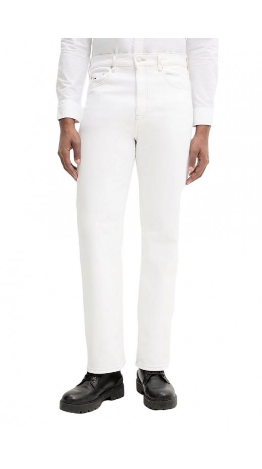 TOMMY JEANS OTIS REGULAR STR BI6190 ΠΑΝΤΕΛΟΝΙ ΑΝΔΡΙΚΟ DENIM WHITE