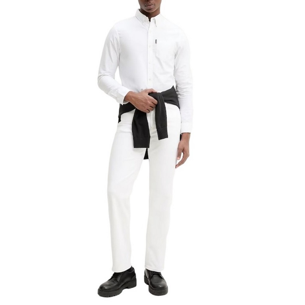 TOMMY JEANS OTIS REGULAR STR BI6190 ΠΑΝΤΕΛΟΝΙ ΑΝΔΡΙΚΟ DENIM WHITE