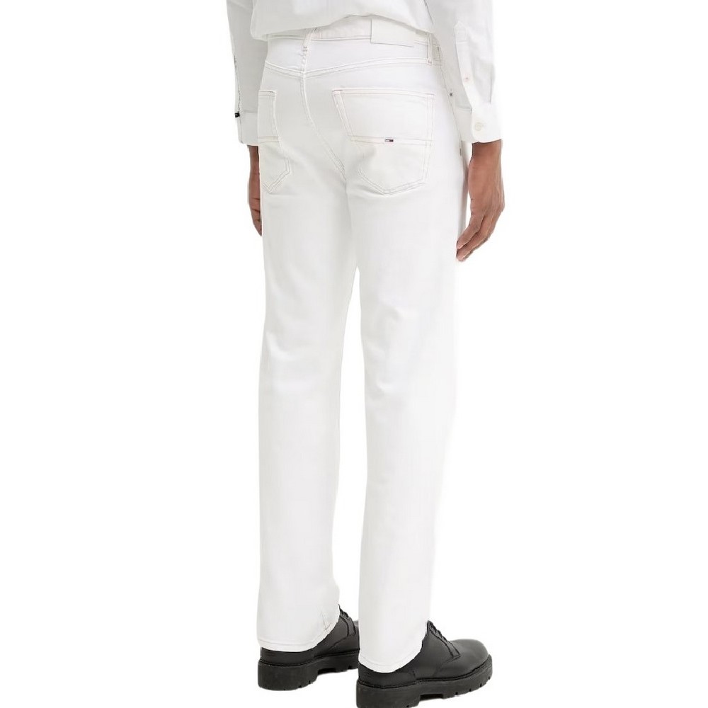 TOMMY JEANS OTIS REGULAR STR BI6190 ΠΑΝΤΕΛΟΝΙ ΑΝΔΡΙΚΟ DENIM WHITE