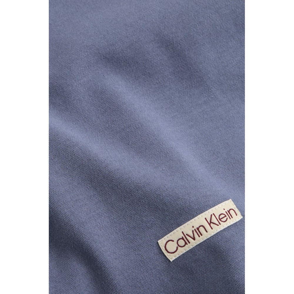 CALVIN KLEIN JEANS SERIF FONT GRAPHIC TEE T-SHIRT ΜΠΛΟΥΖΑ ΑΝΔΡΙΚΗ GREY