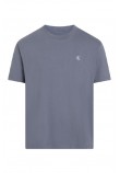 CALVIN KLEIN JEANS SERIF FONT GRAPHIC TEE T-SHIRT ΜΠΛΟΥΖΑ ΑΝΔΡΙΚΗ GREY