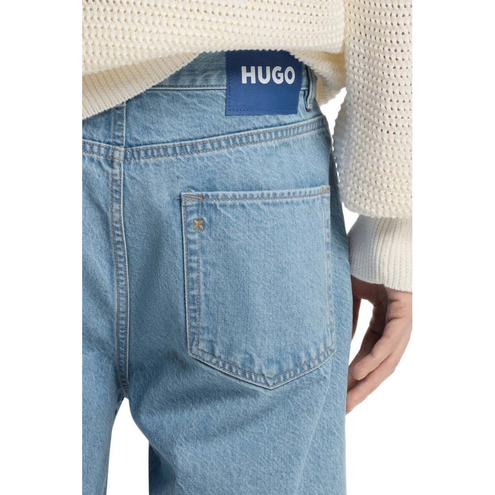 HUGO BOSS SKATE SHORTS ΤΖΙΝ ΒΕΡΜΟΥΔΑ ΑΝΔΡΙΚΗ DENIM LIGHT