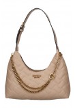 GUESS GRACELYNN HOBO ΤΣΑΝΤΑ ΓΥΝΑΙΚΕΙΑ BEIGE