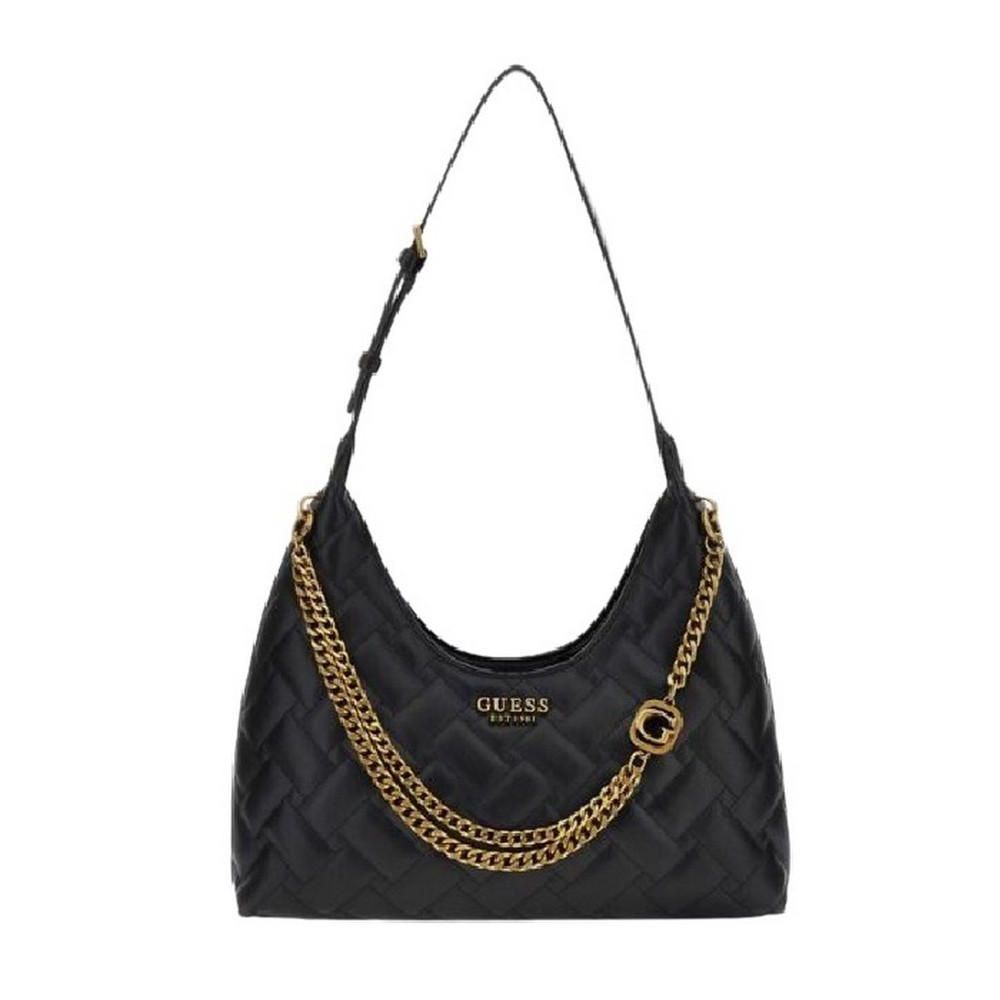 GUESS GRACELYNN HOBO ΤΣΑΝΤΑ ΓΥΝΑΙΚΕΙΑ BLACK