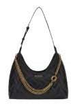 GUESS GRACELYNN HOBO ΤΣΑΝΤΑ ΓΥΝΑΙΚΕΙΑ BLACK