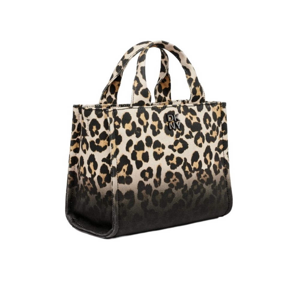 DKNY HADLEE TOTE HANDBAG R52ALC80 ΤΣΑΝΤΑ ΓΥΝΑΙΚΕΙΑ LEOPARD
