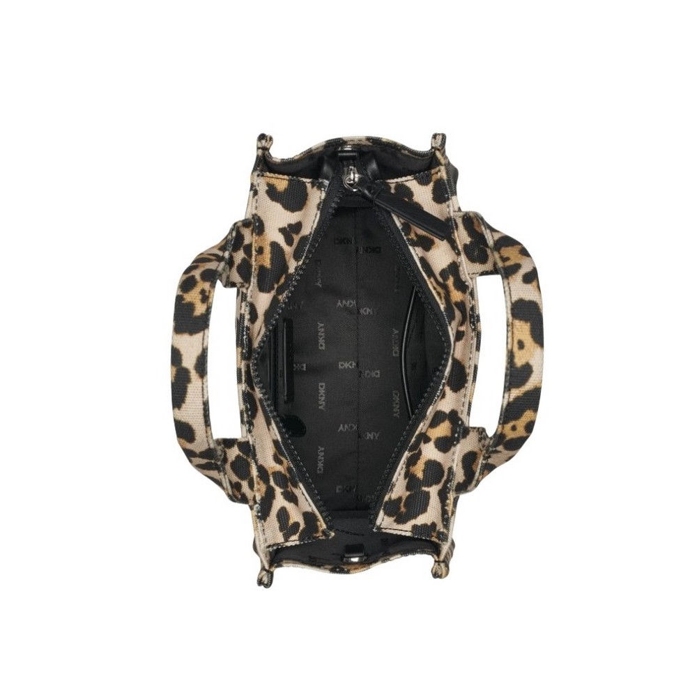 DKNY HADLEE TOTE HANDBAG R52ALC80 ΤΣΑΝΤΑ ΓΥΝΑΙΚΕΙΑ LEOPARD