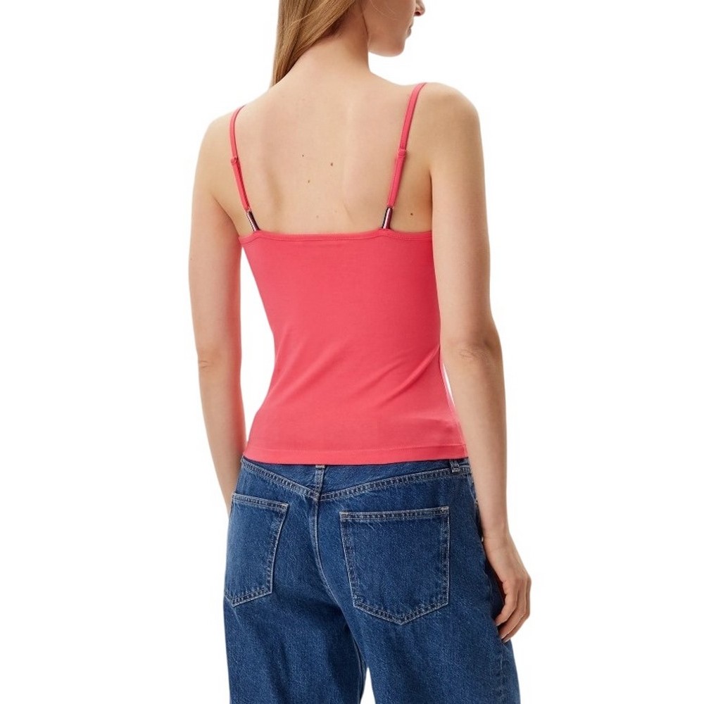TOMMY JEANS ESSENTIAL STRAP TOP EXT ΤΟΠ ΓΥΝΑΙΚΕΙΟ CORAL