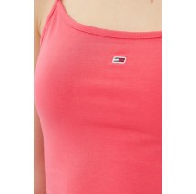 TOMMY JEANS ESSENTIAL STRAP TOP EXT ΤΟΠ ΓΥΝΑΙΚΕΙΟ CORAL