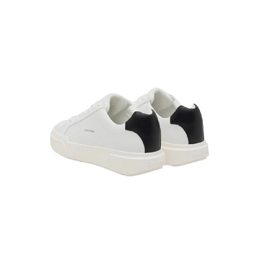 CALVIN KLEIN JEANS CHUNKY CUPSOLE LACEUP LTH WN ΠΑΠΟΥΤΣΙ ΓΥΝΑΙΚΕΙΟ WHITE
