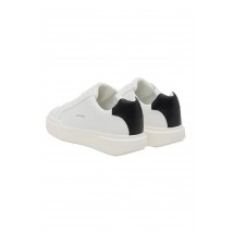 CALVIN KLEIN JEANS CHUNKY CUPSOLE LACEUP LTH WN ΠΑΠΟΥΤΣΙ ΓΥΝΑΙΚΕΙΟ WHITE