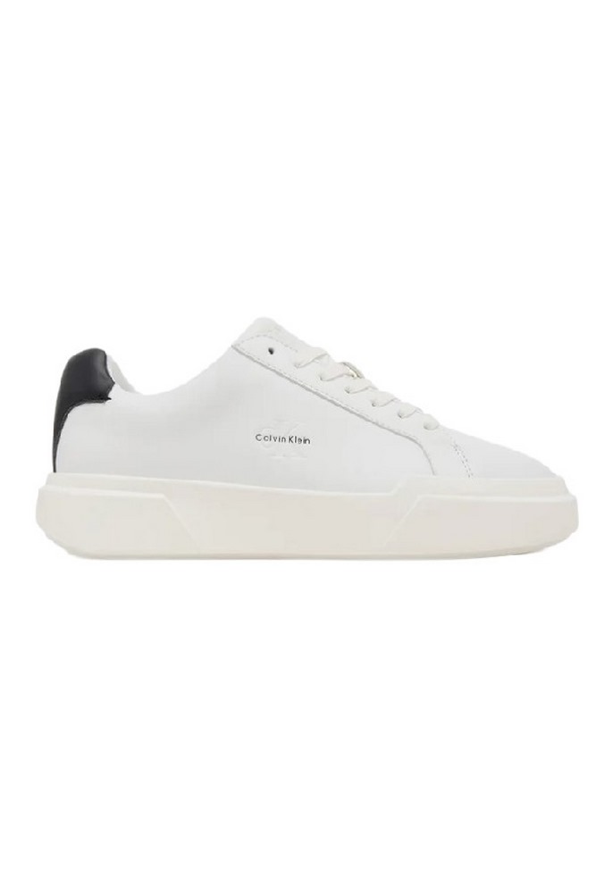 CALVIN KLEIN JEANS CHUNKY CUPSOLE LACEUP LTH WN ΠΑΠΟΥΤΣΙ ΓΥΝΑΙΚΕΙΟ WHITE