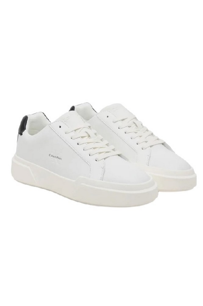 CALVIN KLEIN JEANS CHUNKY CUPSOLE LACEUP LTH WN ΠΑΠΟΥΤΣΙ ΓΥΝΑΙΚΕΙΟ WHITE