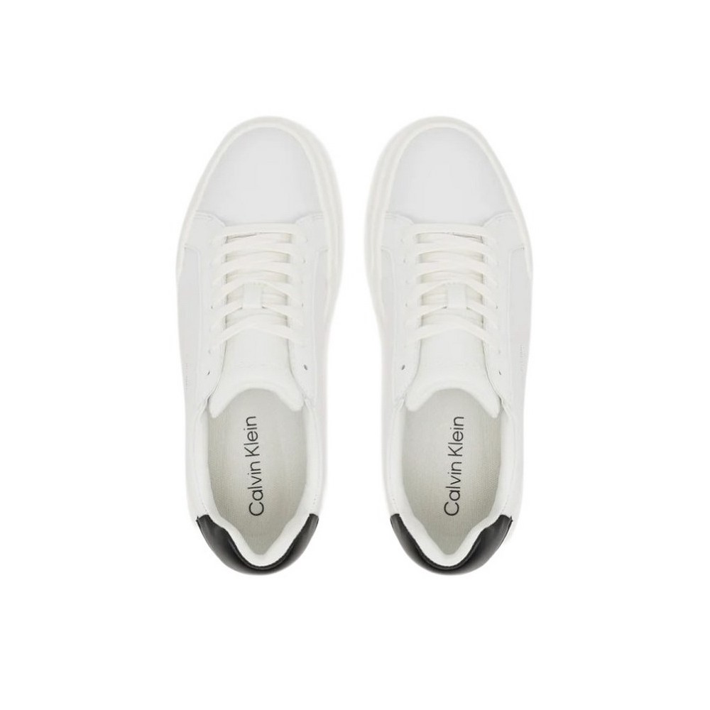 CALVIN KLEIN JEANS CHUNKY CUPSOLE LACEUP LTH WN ΠΑΠΟΥΤΣΙ ΓΥΝΑΙΚΕΙΟ WHITE