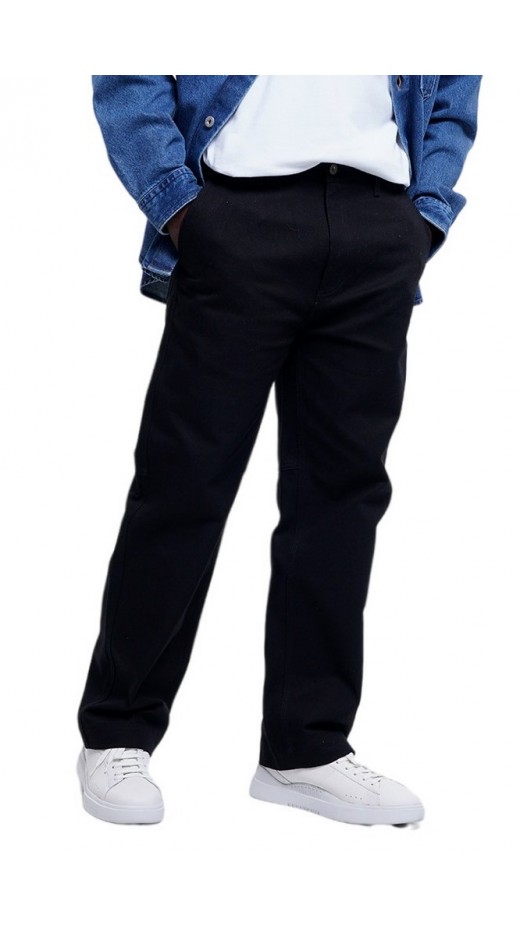 HUGO BOSS DALTON CASUAL TROUSERS ΠΑΝΤΕΛΟΝΙ ΑΝΔΡΙΚΟ BLACK