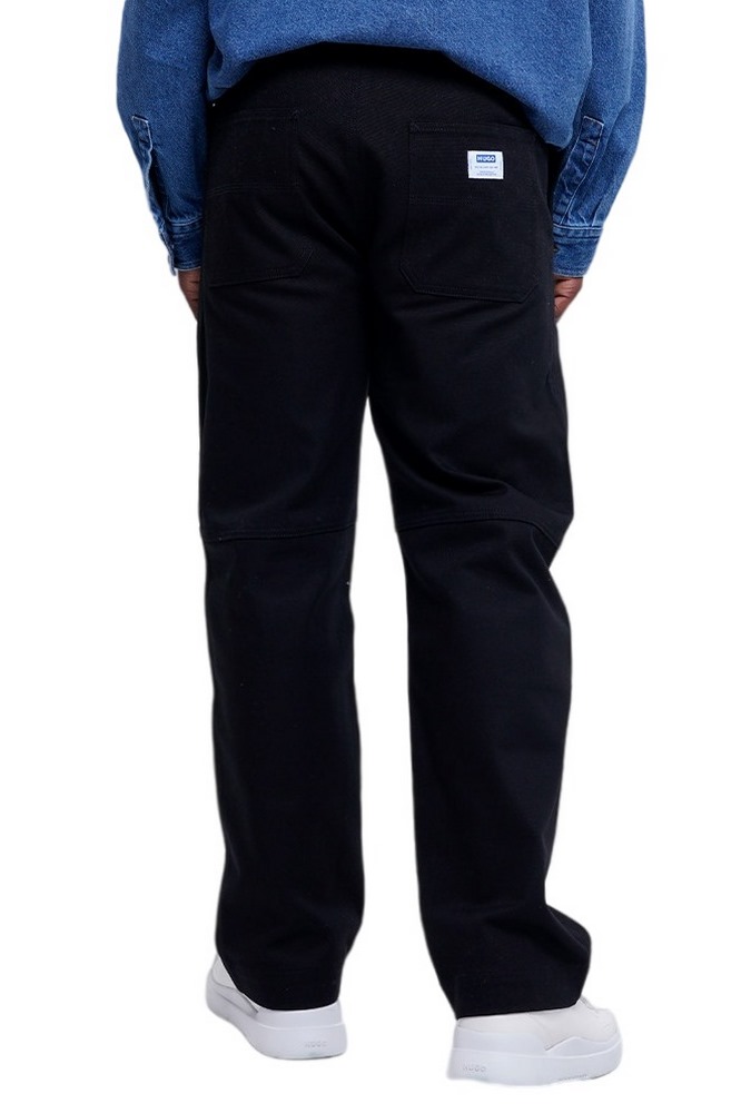 HUGO BOSS DALTON CASUAL TROUSERS ΠΑΝΤΕΛΟΝΙ ΑΝΔΡΙΚΟ BLACK