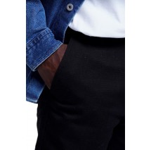 HUGO BOSS DALTON CASUAL TROUSERS ΠΑΝΤΕΛΟΝΙ ΑΝΔΡΙΚΟ BLACK