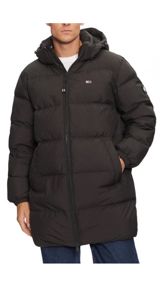 TOMMY JEANS ESSENTIAL DOWN PARKA ΜΠΟΥΦΑΝ ΑΝΔΡΙΚΟ BLACK