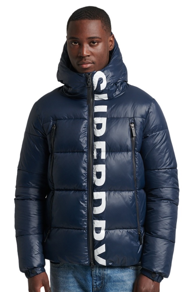 ΜΠΟΥΦΑΝ D3 CODE MTN HOODED ALPINE ΑΝΔΡΙΚΟ SUPERDRY NAVY