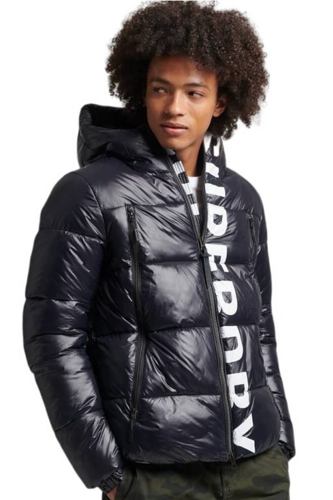 ΜΠΟΥΦΑΝ D3 CODE MTN HOODED ALPINE ΑΝΔΡΙΚΟ SUPERDRY BLACK