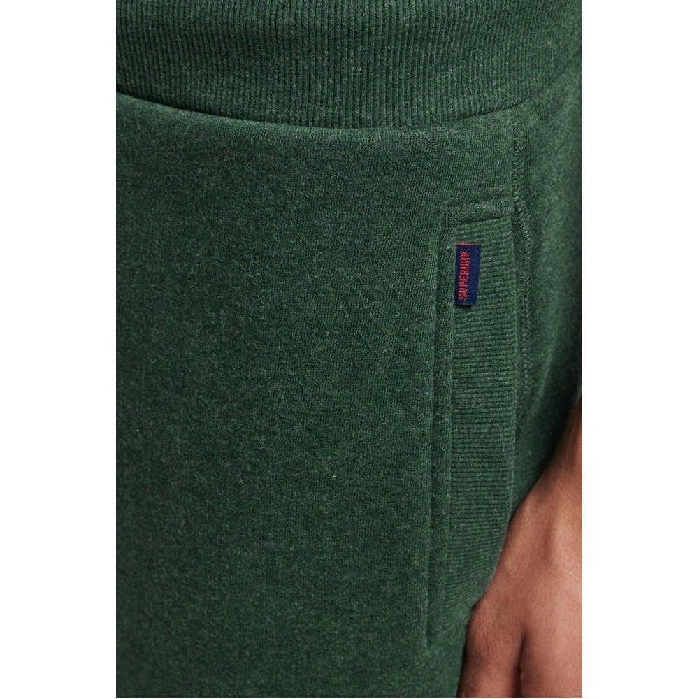 SUPERDRY ESSENTIAL LOGO JOGGERS ΠΑΝΤΕΛΟΝΙ ΦΟΡΜΑΣ ΑΝΔΡΙΚΟ DARK GREEN