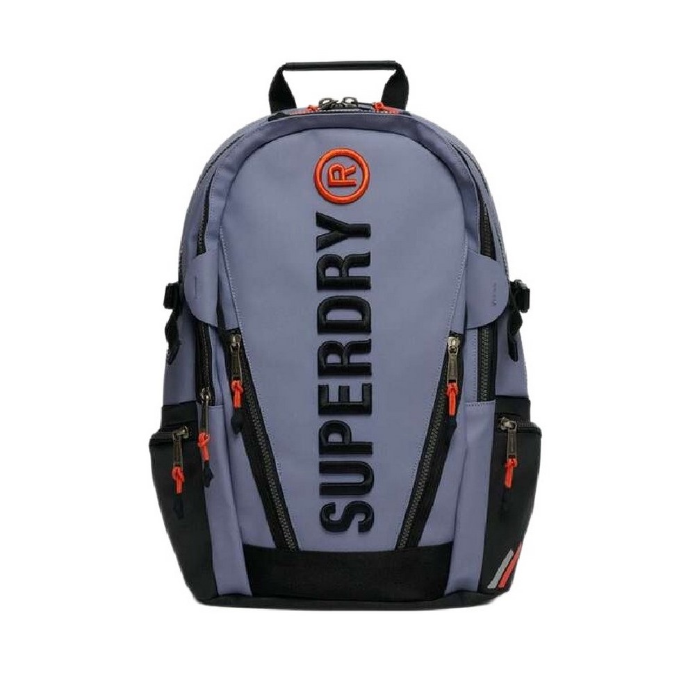 SUPERDRY D1 TARP EMB RUCKSACK ΤΣΑΝΤΑ ΑΝΔΡΙΚΗ PURPLE