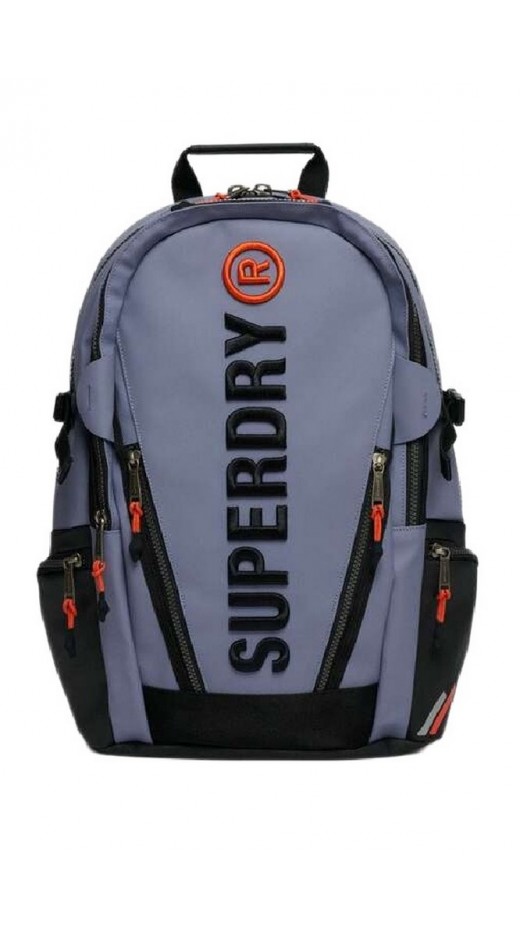 SUPERDRY D1 TARP EMB RUCKSACK ΤΣΑΝΤΑ ΑΝΔΡΙΚΗ PURPLE