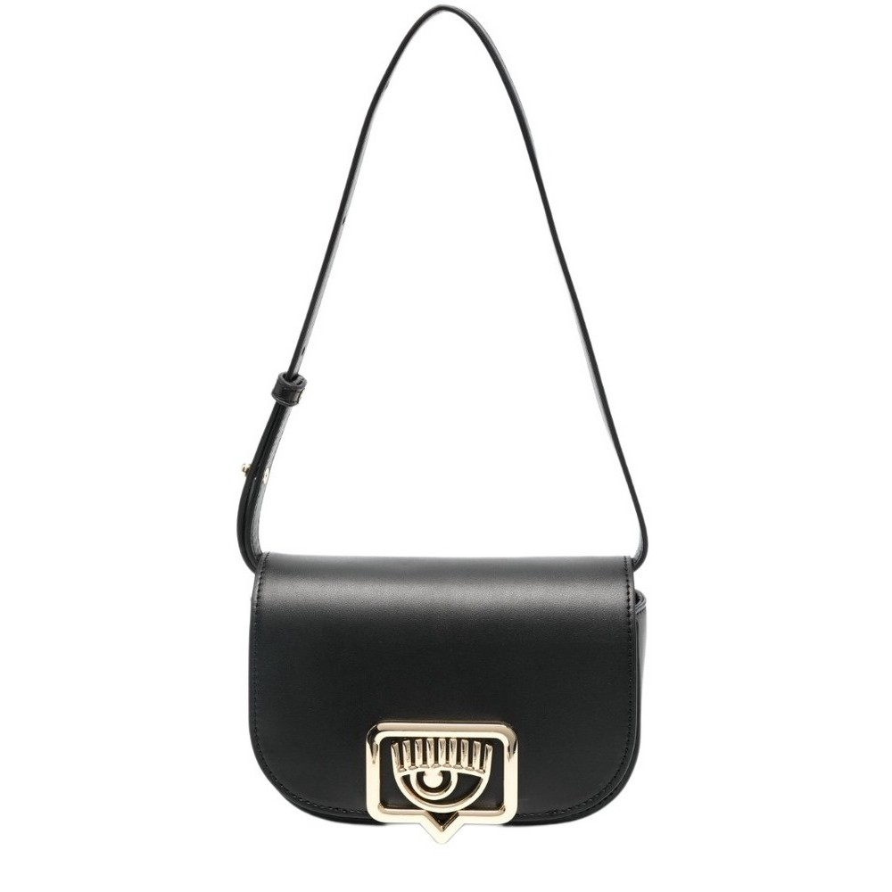 CHIARA FERRAGNI RANGE B - EYELIKE BUCKLE 76SB4BBBZS517 ΤΣΑΝΤΑ ΓΥΝΑΙΚΕΙΑ BLACK