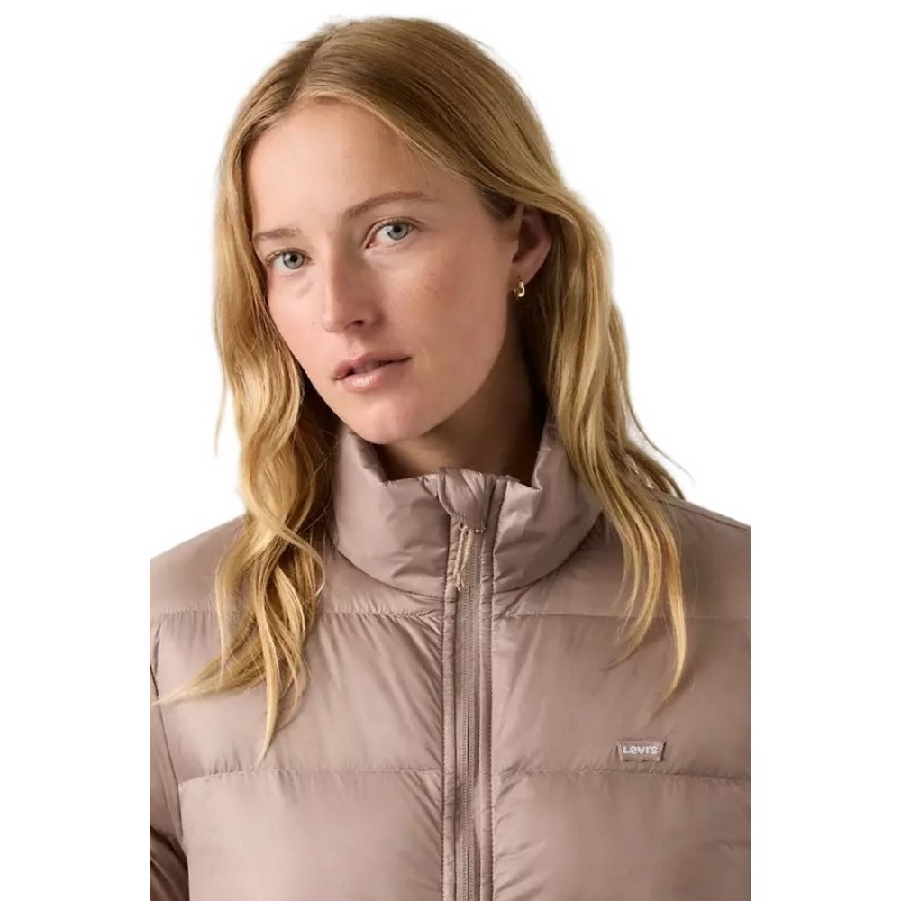 LEVIS WILLA DOWN PACKABLE NEUTRALS JACKET PUFFER ΜΠΟΥΦΑΝ ΓΥΝΑΙΚΕΙΟ TAUPE