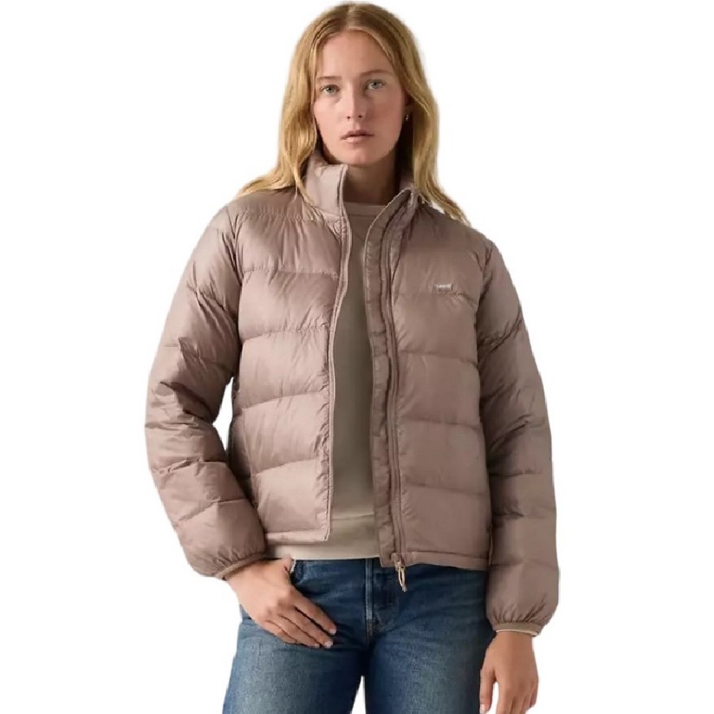 LEVIS WILLA DOWN PACKABLE NEUTRALS JACKET PUFFER ΜΠΟΥΦΑΝ ΓΥΝΑΙΚΕΙΟ TAUPE