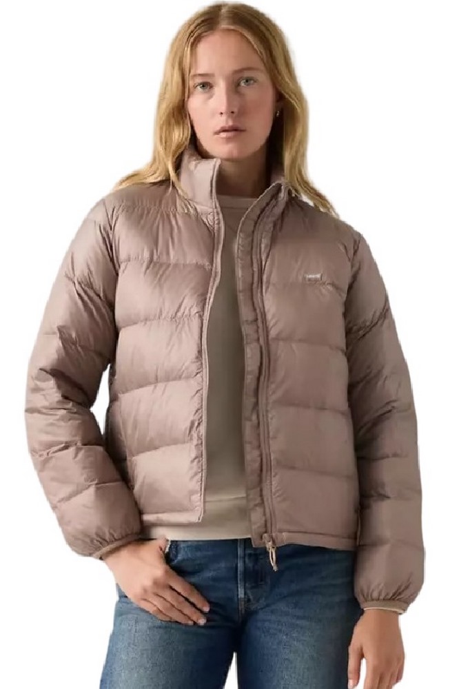 LEVIS WILLA DOWN PACKABLE NEUTRALS JACKET PUFFER ΜΠΟΥΦΑΝ ΓΥΝΑΙΚΕΙΟ TAUPE