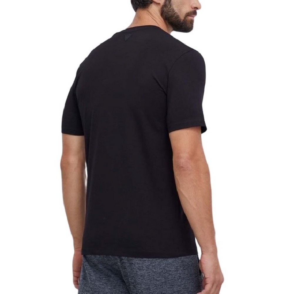 GUESS ALPHY T-SHIRT ΜΠΛΟΥΖΑ ΑΝΔΡΙΚΗ BLACK